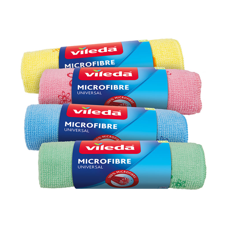 Microfiber Cloth Multi Roll 1 Unit, 168787 Vileda Assorted Colors/Models