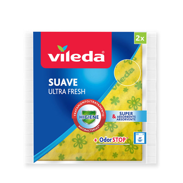 Vileda Ultrafresh Soft Yellow Cloth 161146