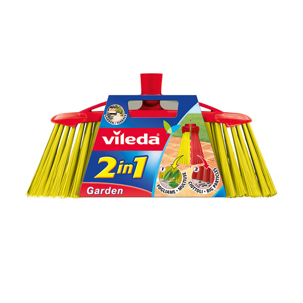 Vileda 2 in 1 Garden Outdoor Broom Replacement 112091