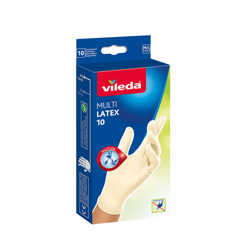 Multi Latex Glove 10 Units, Size M/L 145942 Vileda