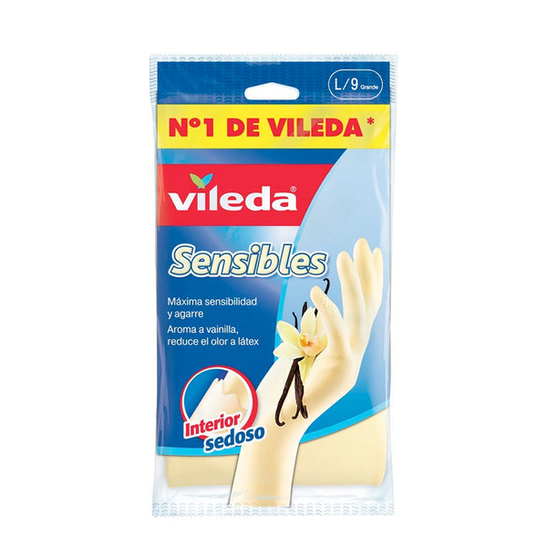 Sensitive Gloves Size L 112169 Vileda