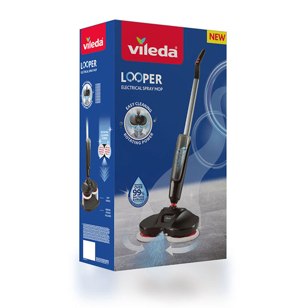 Looper Electric Mop With Spray 169833 Vileda