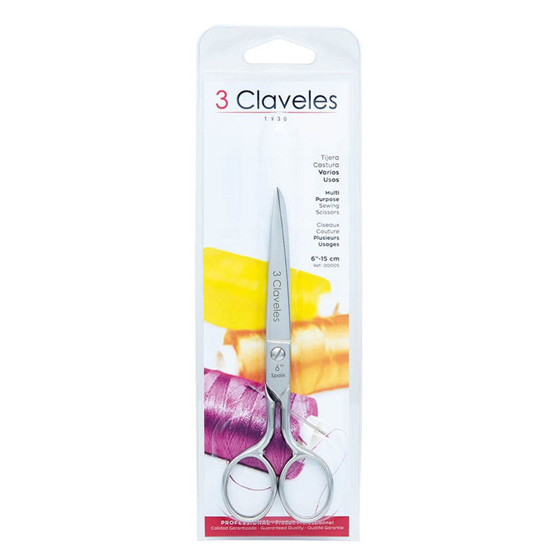 6" B 3 Claveles Castellana Sewing Scissors