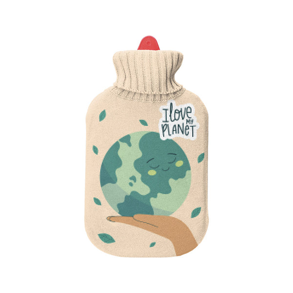 Hot Water Bottle, Caring for the Planet Model, 2L. Edm