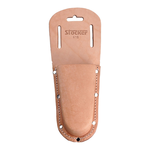 Leather sheath for pruning or harvesting shears, Stocker