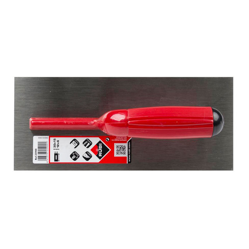 Steel Trowel 28cm, Open Plastic Handle 25900 Rubi