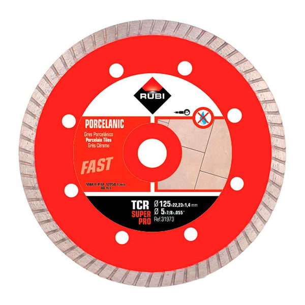 Disco De Diamante Tcr Ø125Mm Superpro  R31973 Rubi