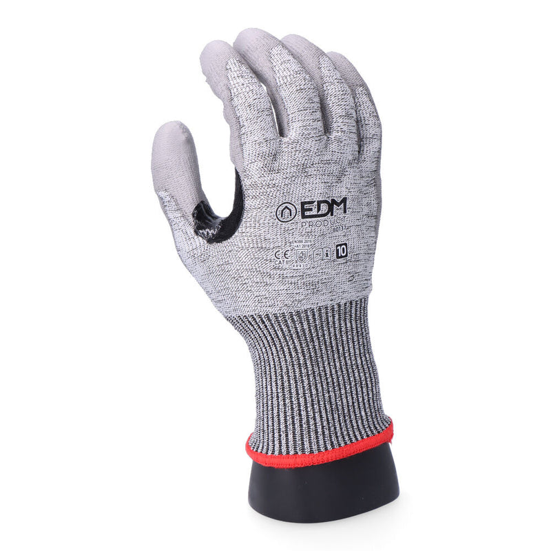 K-Rock Fiber Anti-Cut Glove Coated With Polyurethane Size 7 Edm