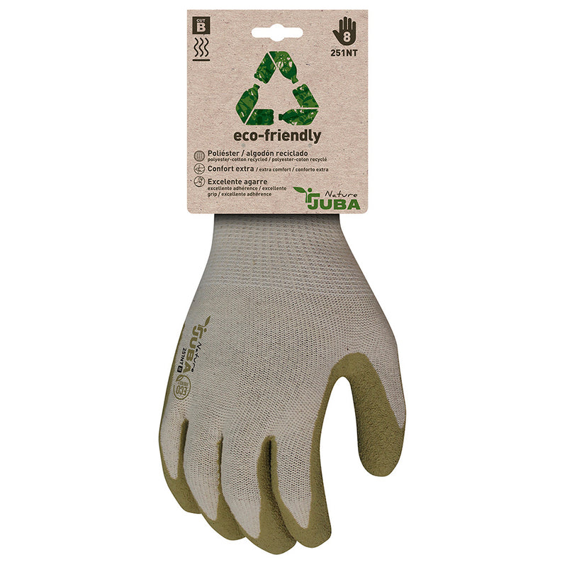 Polyester/cotton work glove size 8 Juba