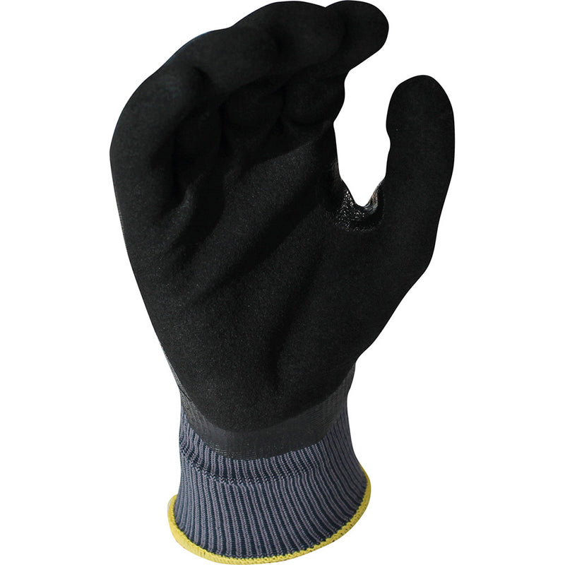 Black Nylon/Nitrile Work Glove Size 7 Juba