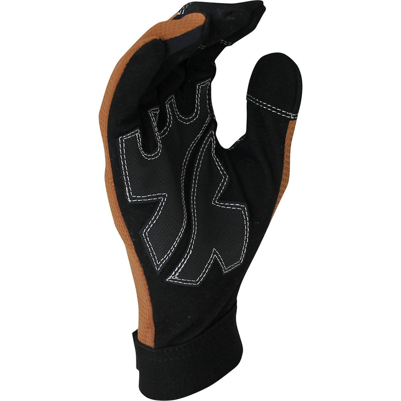 Juba Synthetic Leather/Spandex Touchscreen Work Glove Size 10