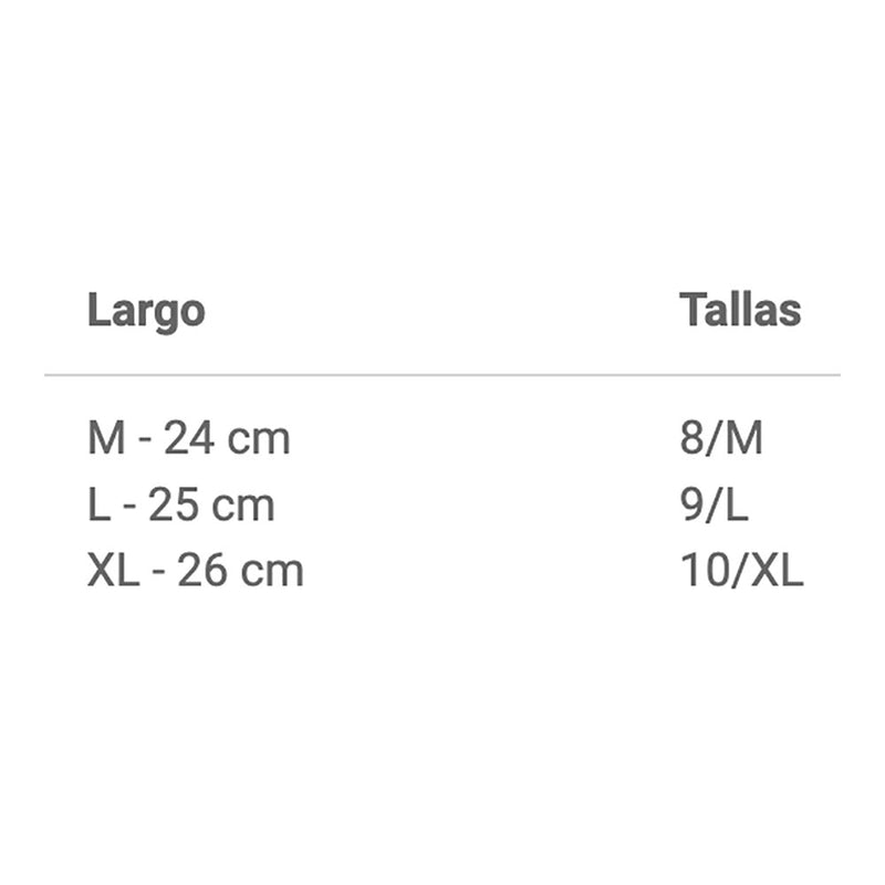 Guante Trabajo Táctil 3 Dedos Abierto Piel Sintetica/Spandex Talla 8 Juba