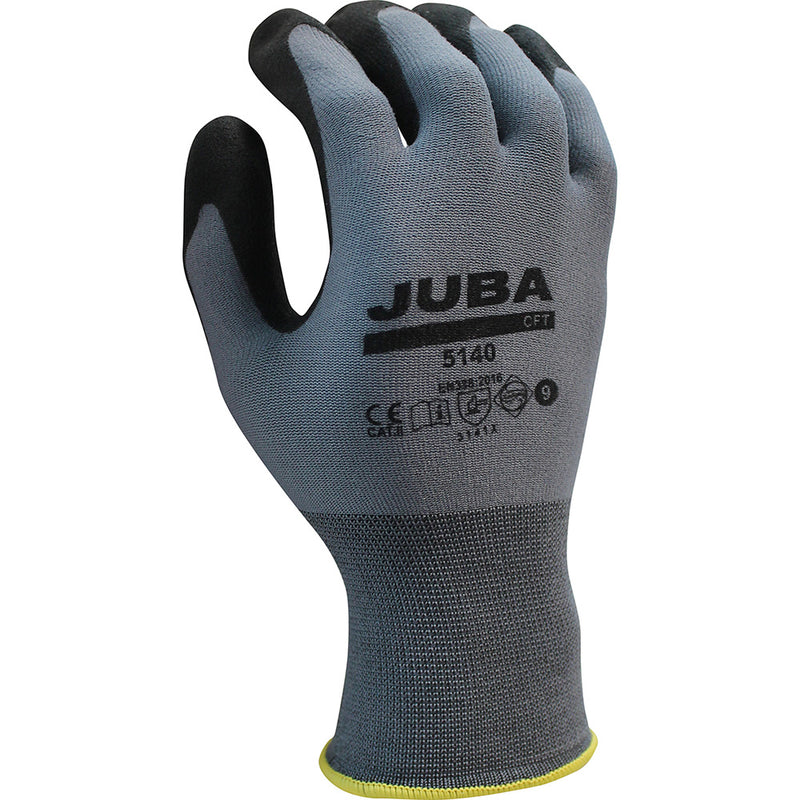 Seamless Gardening Glove Nylon/Pvc Size 7 Juba