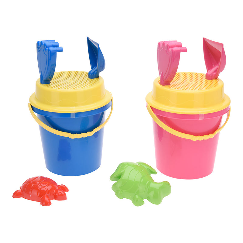 Children's Beach Bucket Set 17cm With 5 Accessories