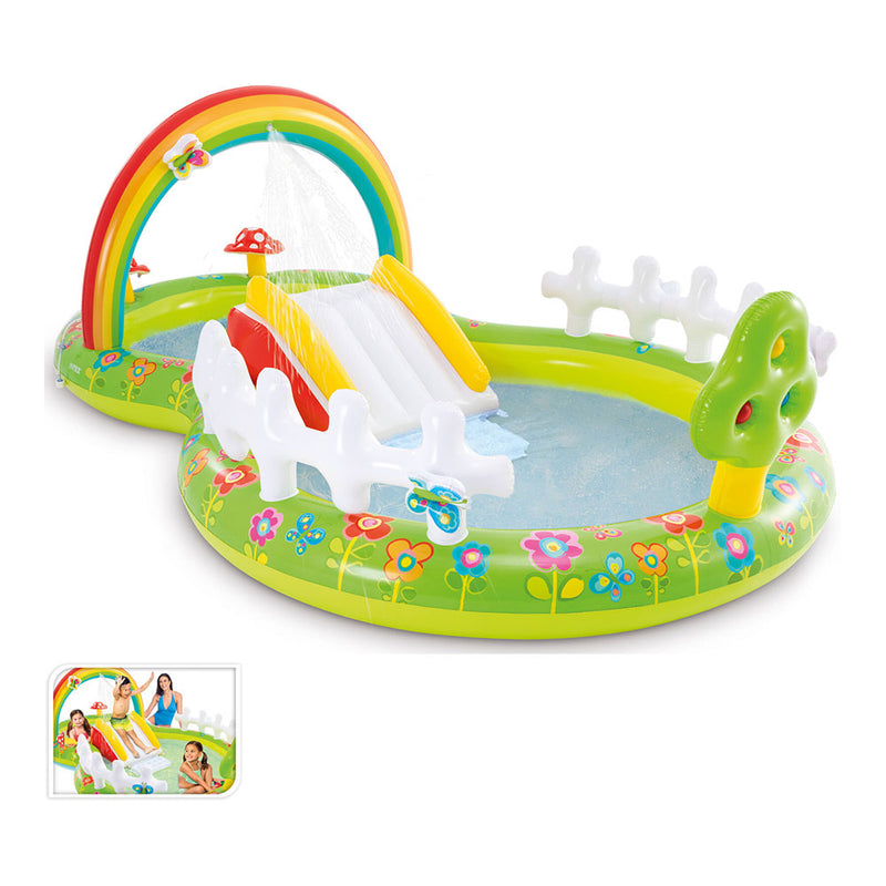 Inflatable Children's Pool With Slide 290X180X104Cm