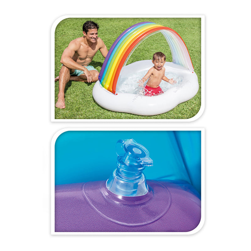 Rainbow Baby Pool Model 142x84x119cm