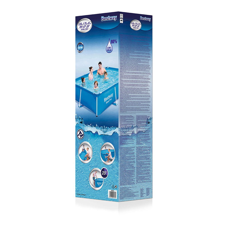 Pool Frame Pool 259X170X61Cm Pvc Bestway 56403B