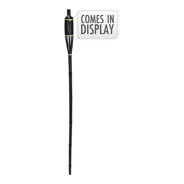 Antorcha De Bamboo Color Negro 150Cm Progarden