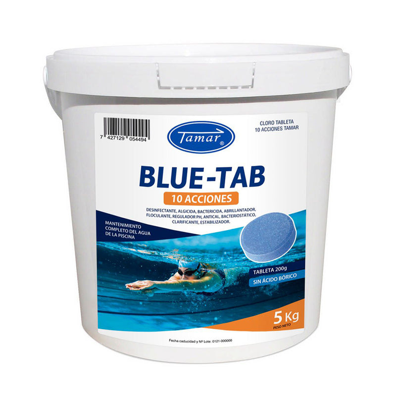 Cloro Blue Tab 10 Acciones 5Kg 1205106050 Tamar