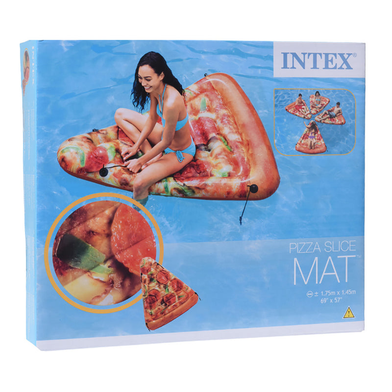 Inflatable Mattress 175x145cm Pizza Portion Model, Intex