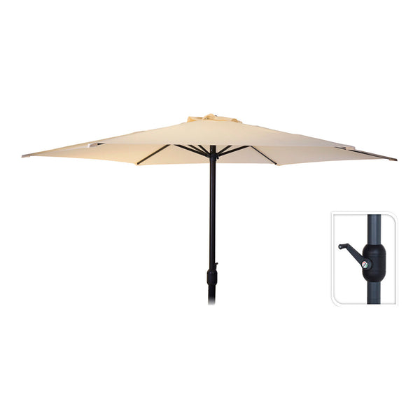 Parasol Ø300Cm Maximum Height 248Cm Color: Cream