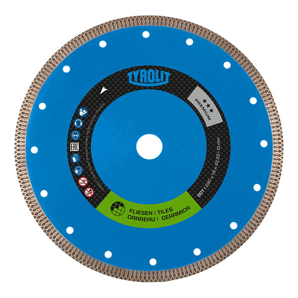 Sierra De Diamante Continua 1A1R Ø115X1,2X22,23 Dct. Tyrolit