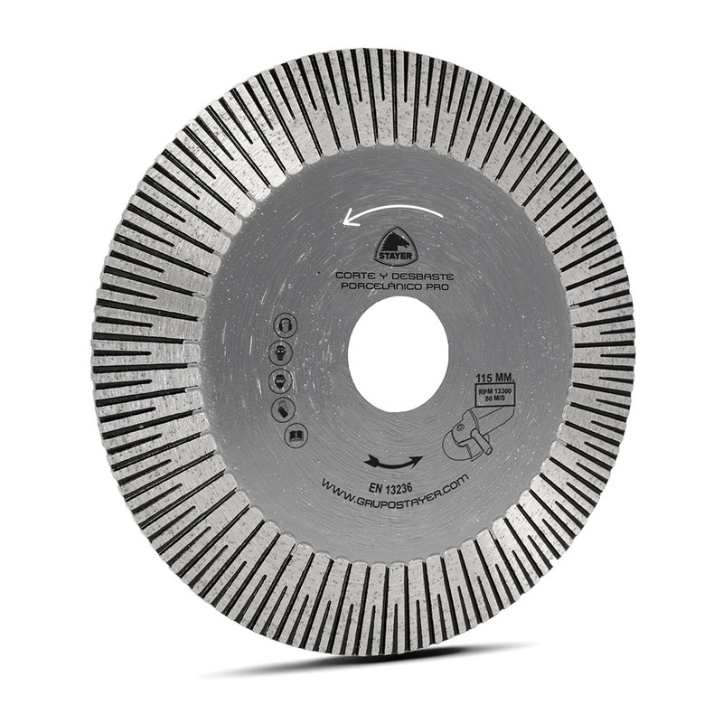 Pro Porcelain Cutting and Grinding Disc Ø115 mm