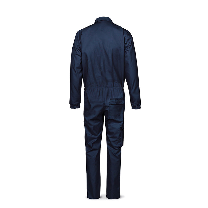 Cotton Jumpsuit Overalls 1st Navy Blue 48 488-Batop48 Brand The Safety Company