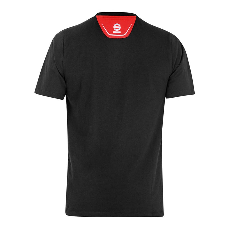 Tech Stretch Trenton T-shirt Black Size-S 02408Nr1S Sparco