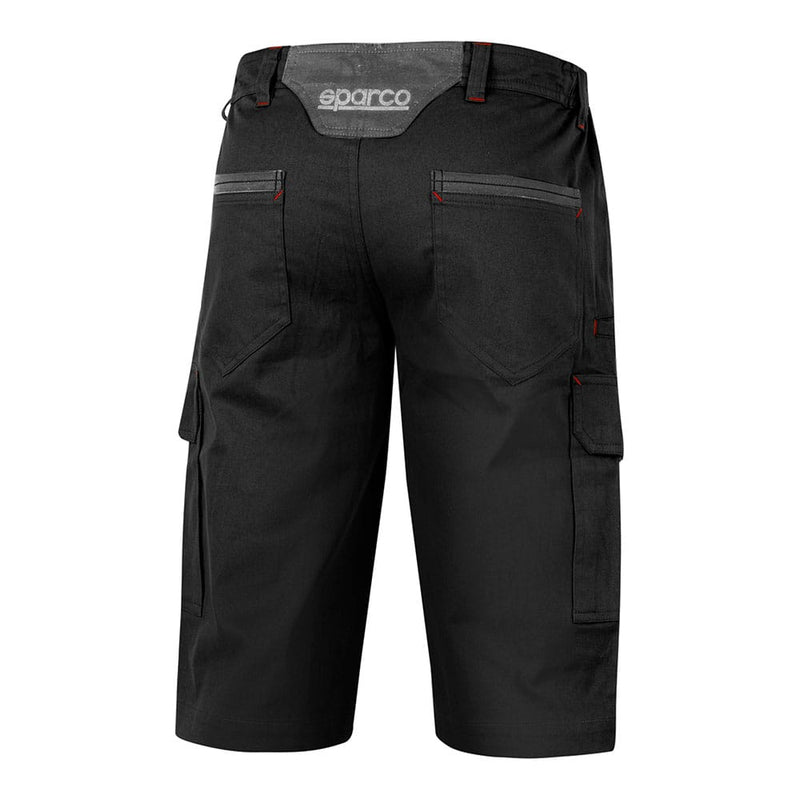 Bermuda Cargo Pants Black Size-S 02410Nr1S Sparco