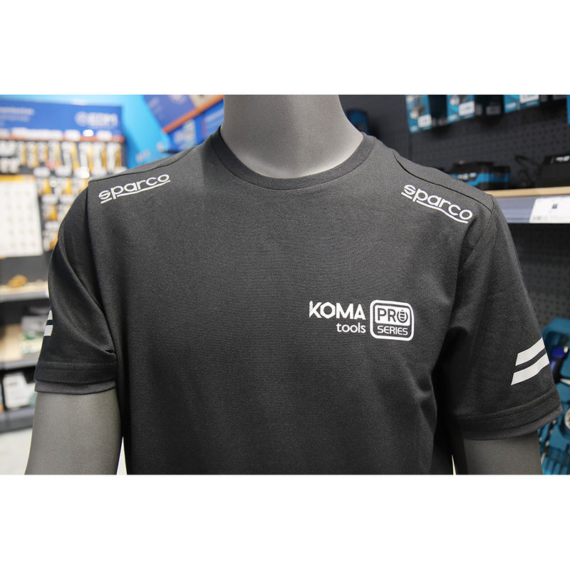 Koma Tools &amp; Sparco Technical T-shirt Size S 02416Nrgs Sparco