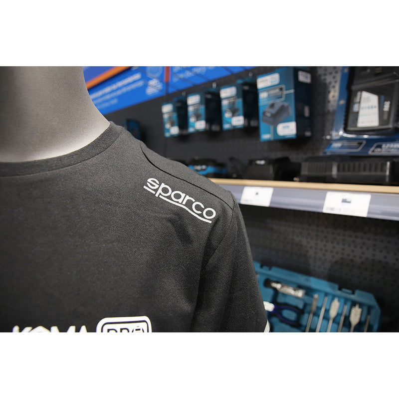 Koma Tools &amp; Sparco Technical T-shirt Size S 02416Nrgs Sparco