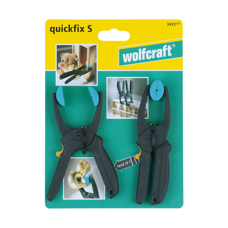 Pack of 2 Mini Ratchet Pliers 34530000 Wolfcraft