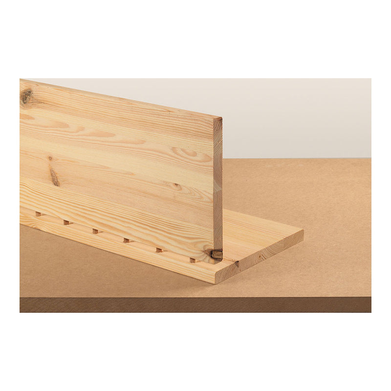 Bag with 150 corrugated beech dowels of Ø8x40mm 2907000 Wolfcraft