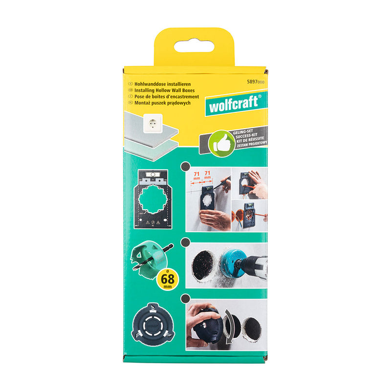 Wolfcraft 5897000 Electrical Box Installation Kit