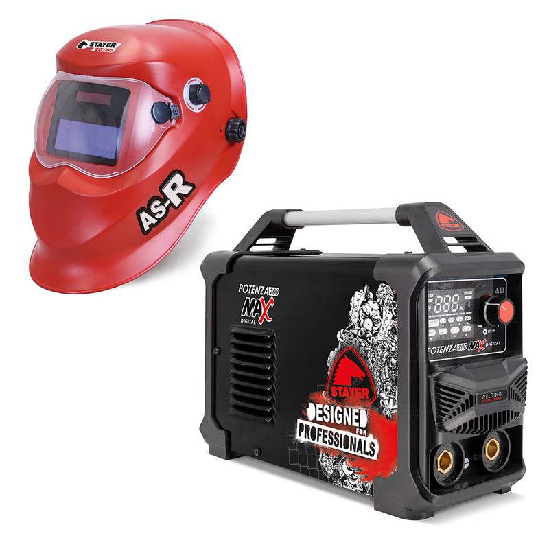 Potenza 200 Max Digital Ge Kit + As R Mask