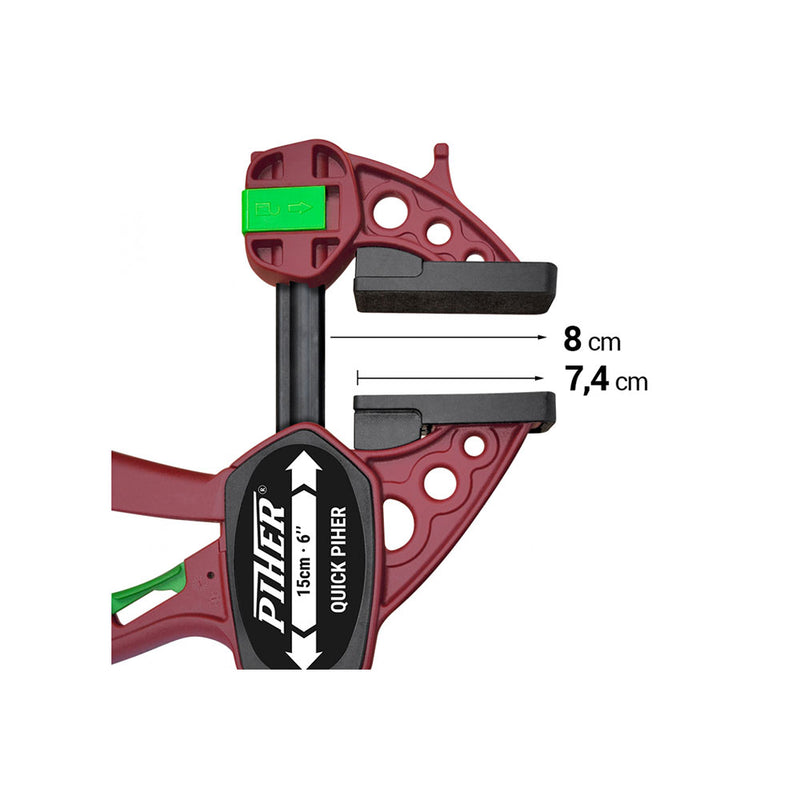 Sergeant Quick Piher 15Cm Extra Ref, 52615