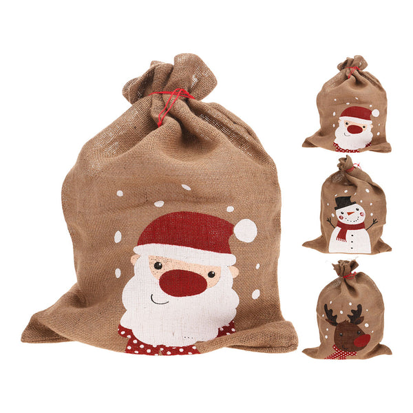 Decorative Jute Sack 70cm Assorted Models 50x0.5x70cm