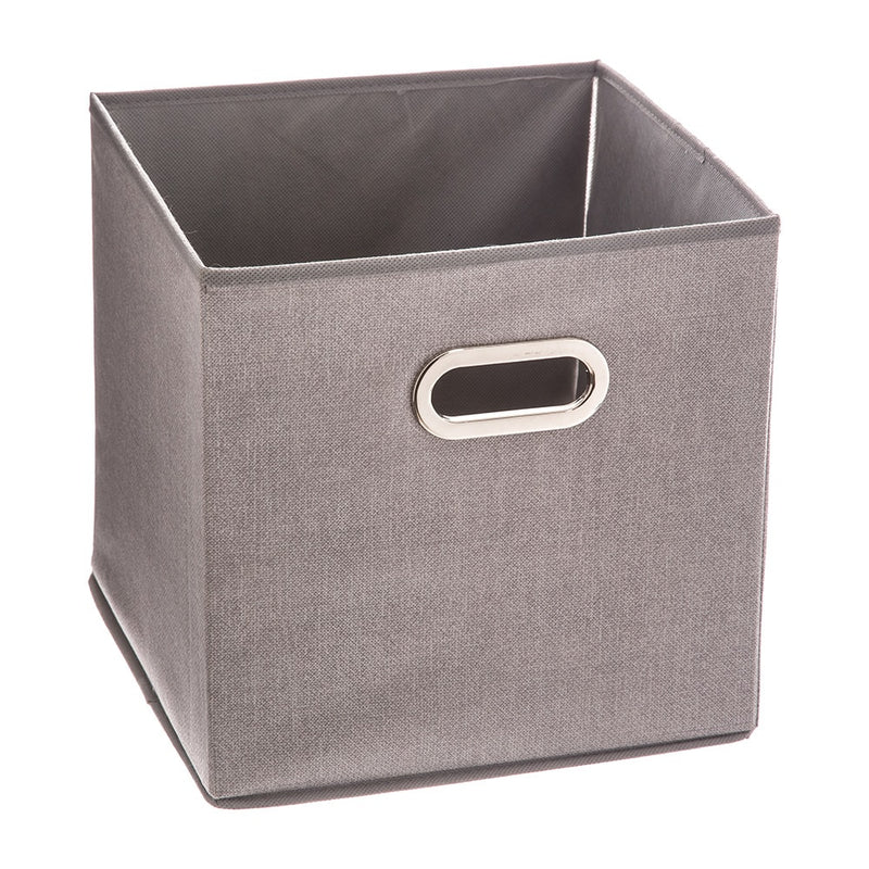 Light Grey Storage Box for Shelves 31x31cm