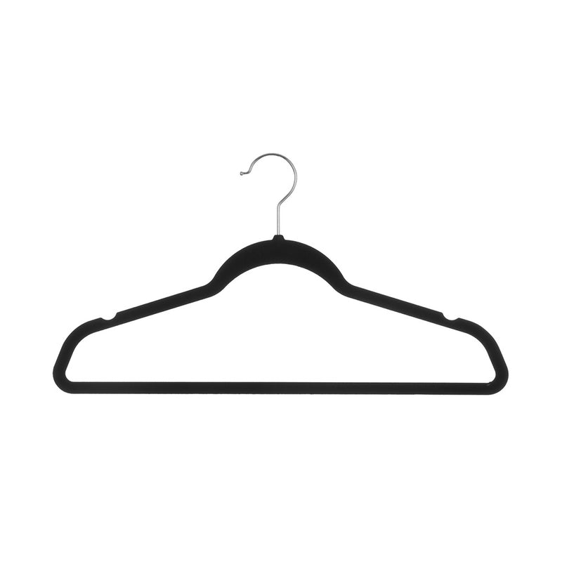 Pack of 8 Hangers with Non-Slip Felt (45.5x23cm)