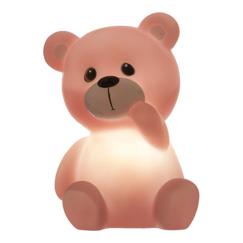 Decorative LED Night Light Teddy Bear Model Assorted Colors