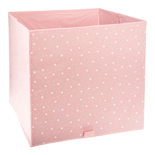 Pink Children's Storage Basket, Measurements: 29x29x29cm