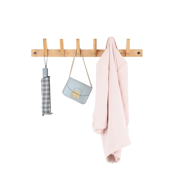 2 in 1 Bamboo Hanger (Vertical or Horizontal) 26x7x76 - 75x12x12cm