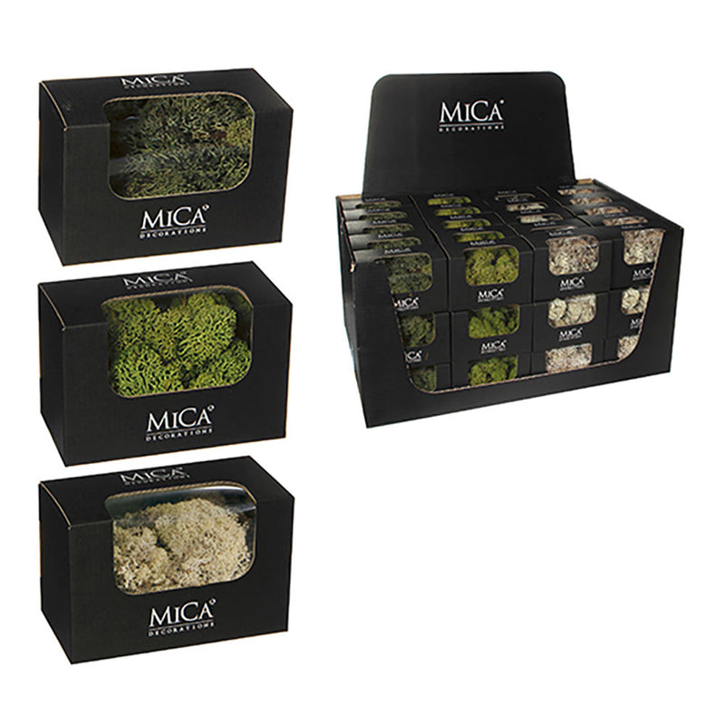 Assorted Artificial Moss Plants 50G