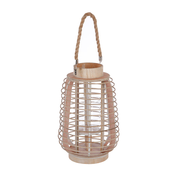 Rattan Candle Holder 33x22cm