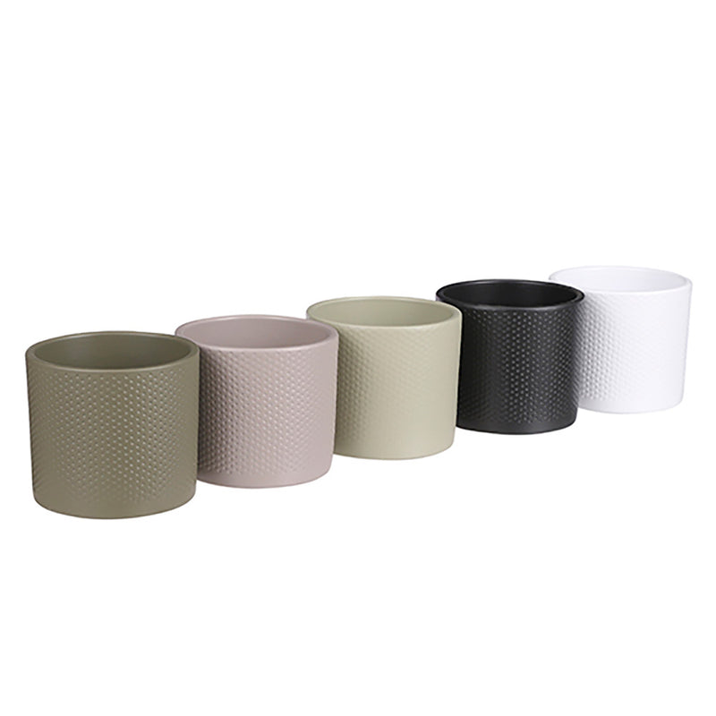 Era Ceramic Pot Assorted Colors Ø13.5X12.5Cm