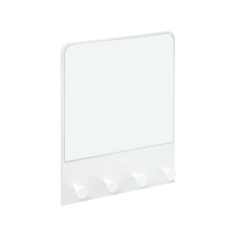 Wall Mirror With Hanger White Color 50X37X6Cm