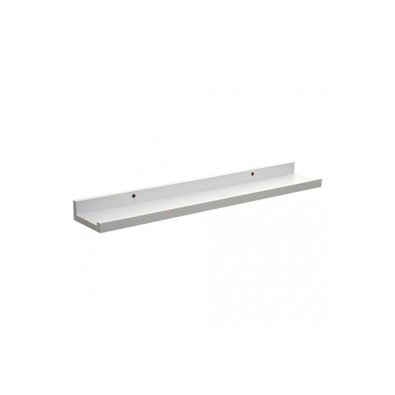 White Frame Type Shelf 58X10X4Cm