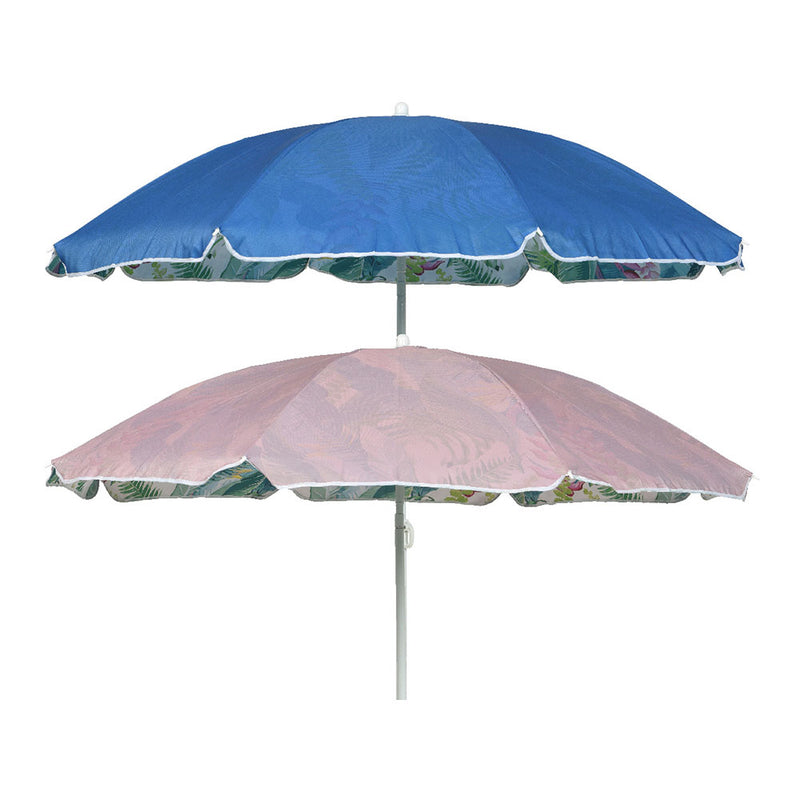 Adjustable Beach Umbrella Ø160cm Assorted Colours