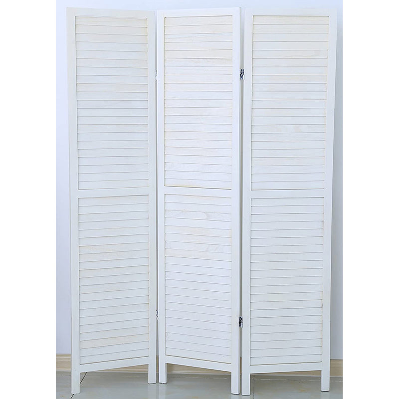 White Wooden Screen 170x119cm